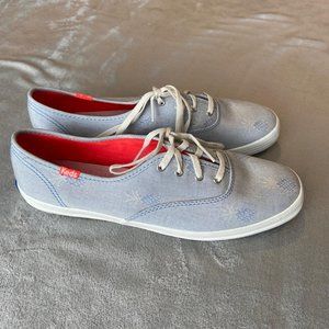 Keds Women's Light Blue Pineapple Shoes Size 9